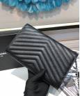 Клатч YSL Envelope Chain Wallet Black